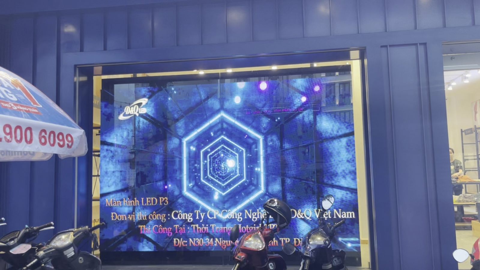 Thời Trang LEVIS Nguyễn Văn Linh Đà Nẵng | Màn hình LED P3 Trong Shop Thời Trang | LED DQ