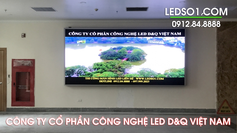 Màn hình LED P2 trong nhà | Thi Công tại Tổng Cục Thuế - Việt Nam