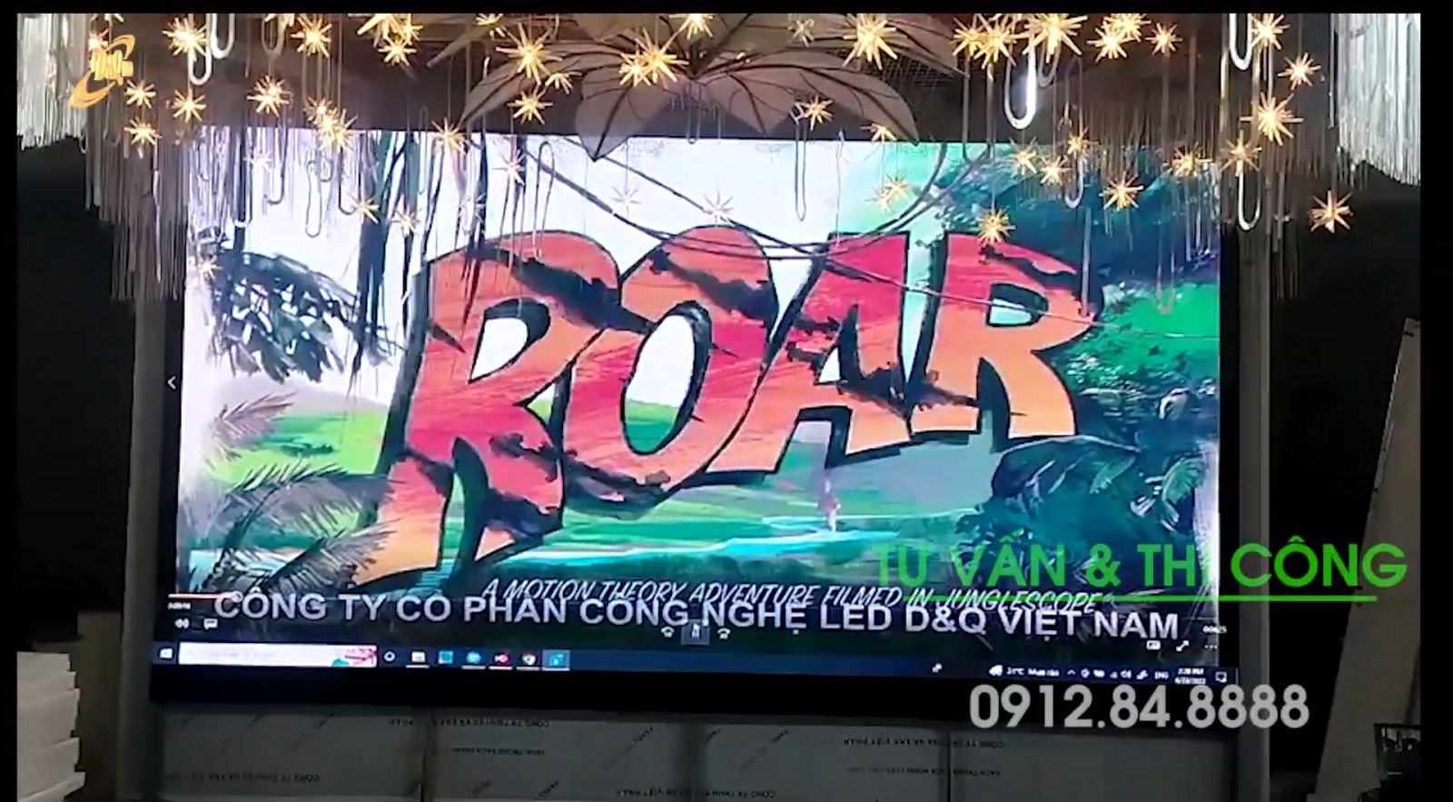 Led D&Q VietNam Thi Công màn hình LED trong Siêu Thị Hiền Lương