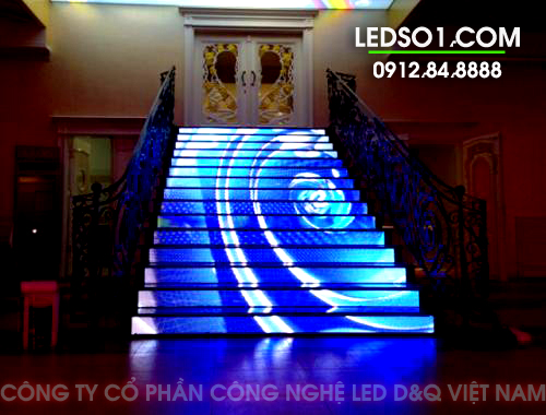 Màn hình LED trang trí && Thi công màn hình led full color P2-P3-P4 dạng bậc thang tại Karaoke Style 644 Sư Vạn Hạnh, Quận 10, TP. HCM
