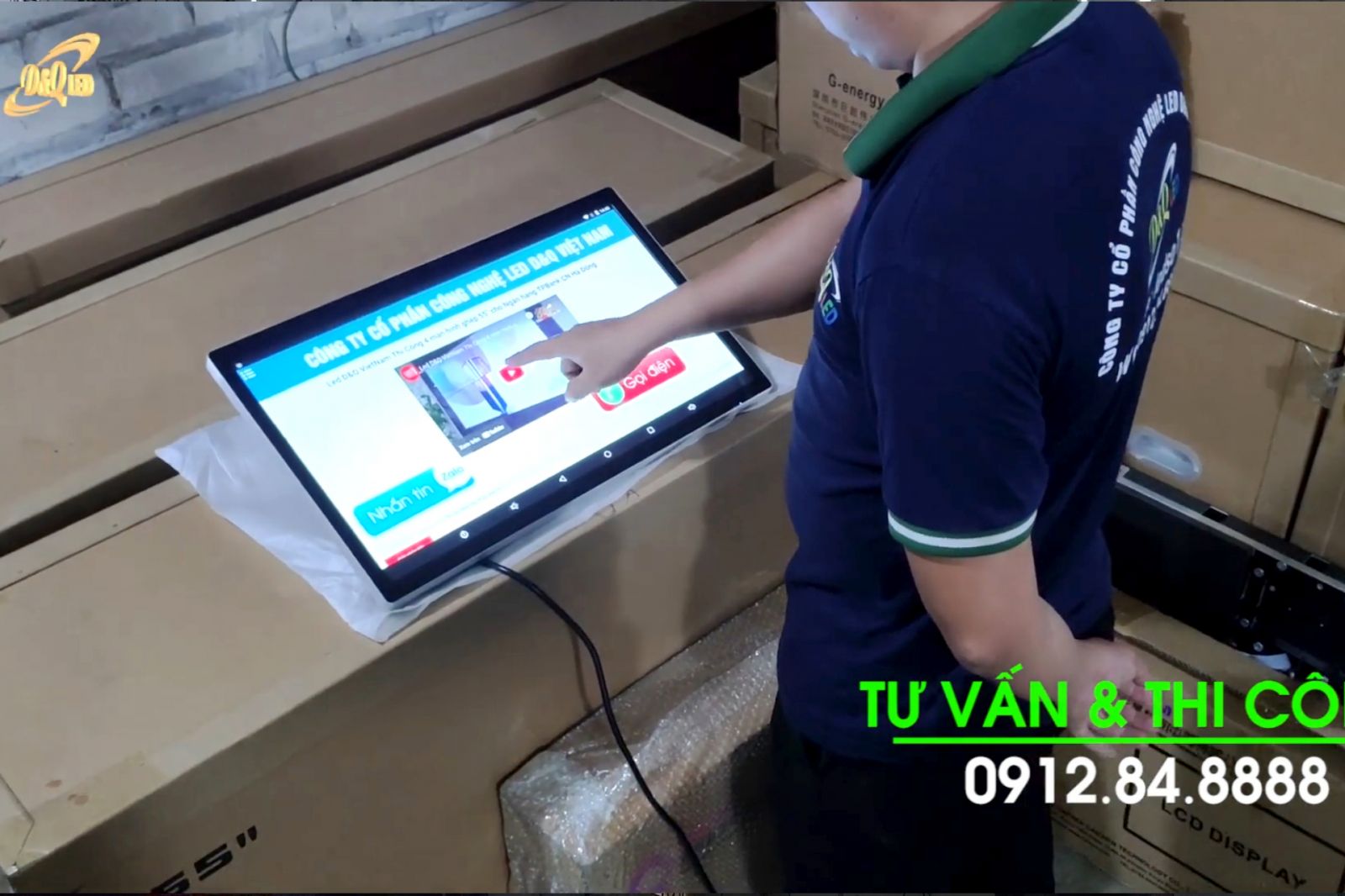 LCD Cảm Ứng 22inch Android | Được Cung Cấp bởi LED D&Q Việt Nam