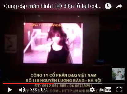 Lắp đặt màn hình led p7.62 trong nhà tại Trường Học Viện Cảnh Sát Nhân Dân. X.Cổ Nhuế, H. Từ Liêm, Hà Nội