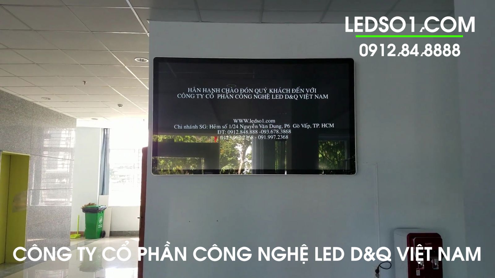 Màn hình quảng cáo LCD 84inch | Lắp tại Bà Rịa - Vũng Tàu