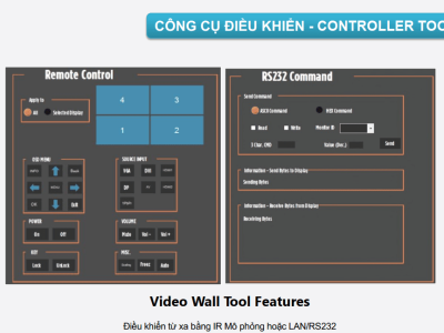 Màn Hình Ghép Châu Âu 55 Inch: Giải Pháp Video Wall Chuyên Nghiệp Cho Mọi Dự Án - LED D&Q