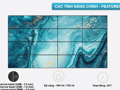 Màn Hình Ghép Châu Âu 55 Inch: Giải Pháp Hiển Thị Chuyên Nghiệp Cho Doanh Nghiệp - LED D&Q