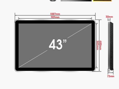 Màn Hình Quảng Cáo LCD Treo Tường 43 Inch Samsung/LG: Giải Pháp Hiển Thị Hiệu Quả 2026 - LED D&Q