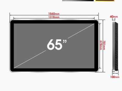 Màn Hình Quảng Cáo LCD Treo Tường 65 Inch Wifi: Báo Giá & Tư Vấn (Samsung/LG) - LED D&Q