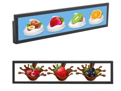 Màn Hình Quảng Cáo Kệ Siêu Thị Dạng Thanh Ngang: Giải Pháp Tối Ưu 2026 - LED D&Q