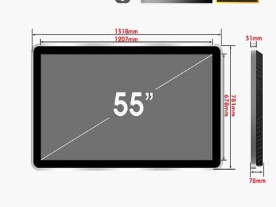 Màn Hình Quảng Cáo LCD Treo Tường 55 Inch: Giải Pháp Hiển Thị Hiệu Quả - LED D&Q