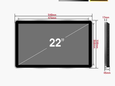Màn Hình Quảng Cáo LCD Treo Tường 22 Inch SAMSUNG/LG: Giải Pháp Hiển Thị Chuyên Nghiệp, Giá Tốt - LED D&Q