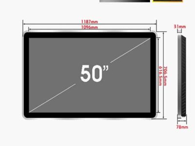 Màn Hình Quảng Cáo LCD Treo Tường 49 Inch: Giải Pháp Hiển Thị Chuyên Nghiệp Cho Doanh Nghiệp - LED D&Q