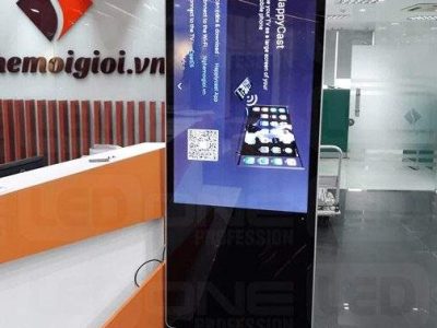 Màn hình quảng cáo LCD chân đứng 55 inch wifi SAMSUNG / LG - LED D&Q