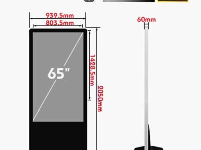 Màn hình quảng cáo LCD chân đứng 65 inch SAMSUNG / LG - LED D&Q