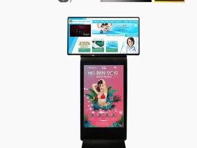 Màn hình quảng cáo LCD đứng đánh giầy 43 inch SAMSUNG/LG - LED D&Q
