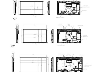 Màn hình quảng cáo Châu Âu 43 inch Smart Signage Display - LED D&Q
