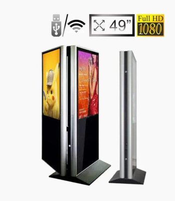 Màn hình quảng cáo chân đứng 2 mặt 49 inch SAMSUNG / LG - LED D&Q