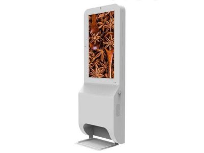 Màn hình quảng cáo LCD chân đứng tích hợp máy sát khuẩn SAMSUNG/LG - LED D&Q